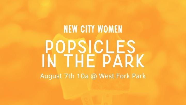 Popsicles in the Park | West Fork Park logo