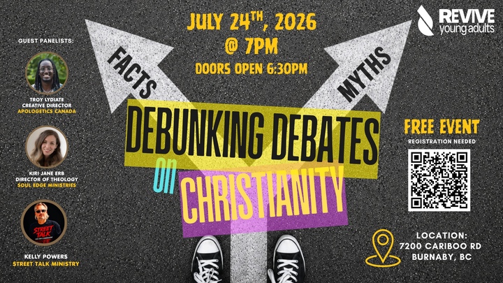 Debunking Debates on Christianity - Young Adults logo