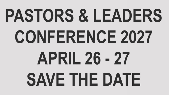 Pastors & Leaders Conference  - 2027 logo