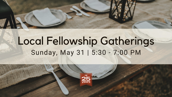 Local Fellowship Gatherings • May 31 logo