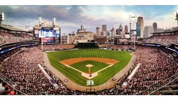 Detroit Tigers Game - Men's Ministries logo