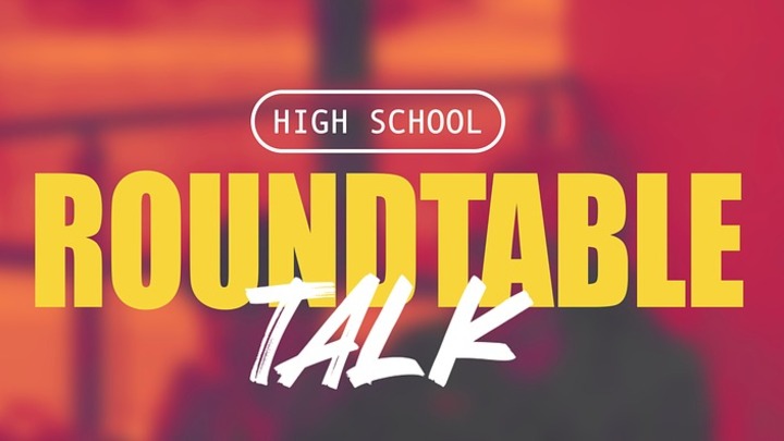 PTSM High School Roundtable Talks logo