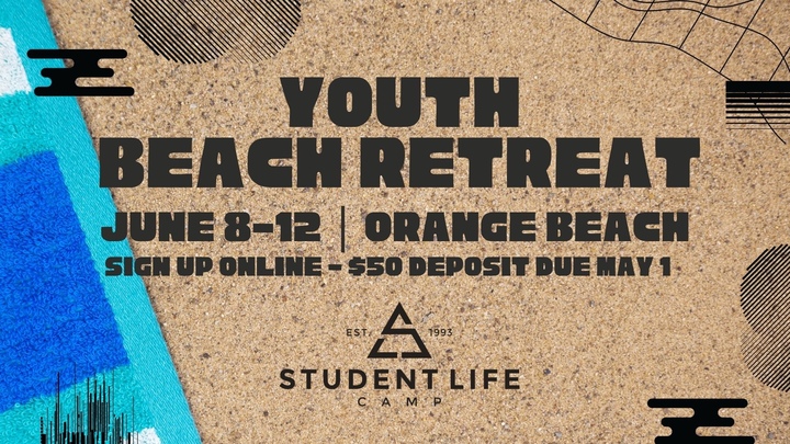 Youth Beach Retreat 2026 logo