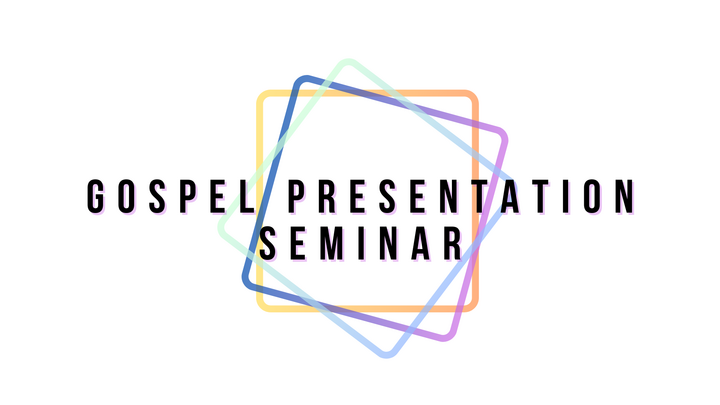 Gospel Presentation Seminar logo