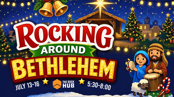 Rocking Around Bethlehem VBS logo