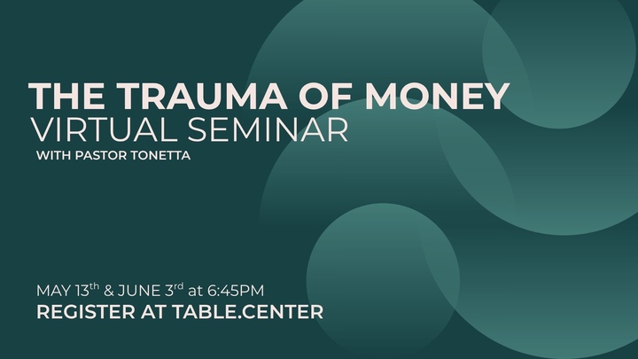 The Trauma of Money Virtual Seminar Series logo