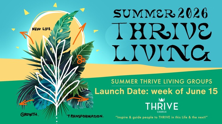 SUMMER THRIVE LIVING GROUPS 2026 logo