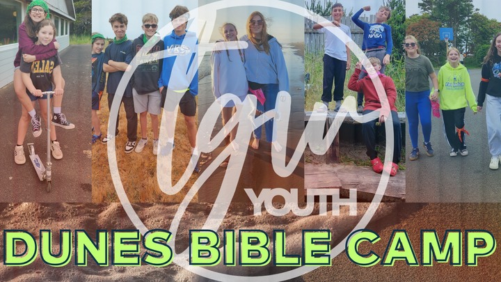 Youth Group: DUNES BIBLE CAMP logo