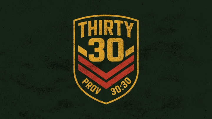 THIRTY/30 MEN'S CONFERENCE logo