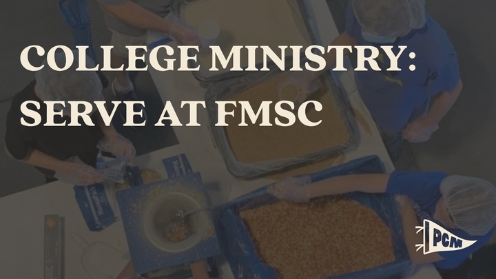 College Ministry: Feed My Starving Children logo