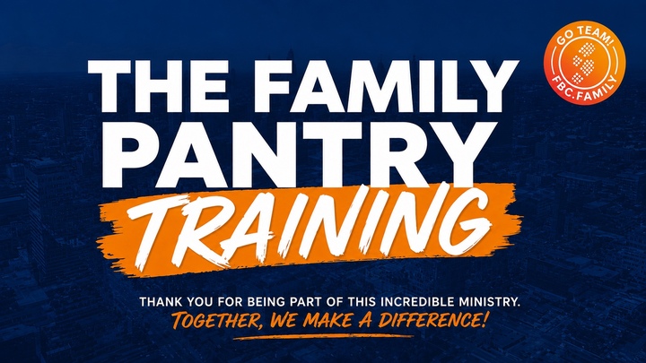 The Family Pantry :: Training Night! logo