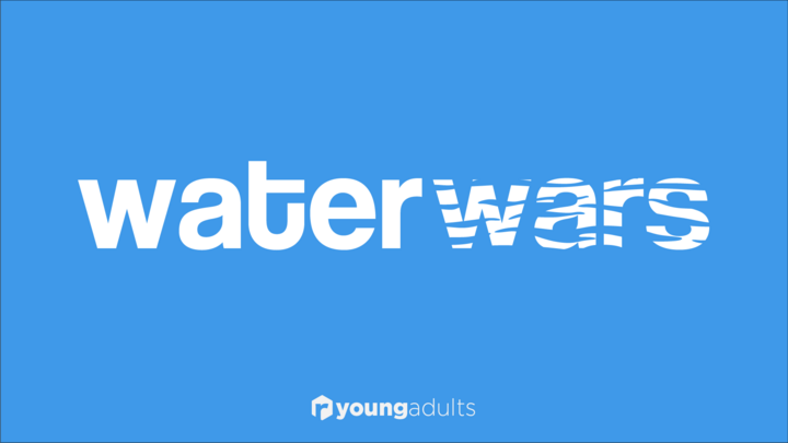 Rock Young Adults | Water Wars logo