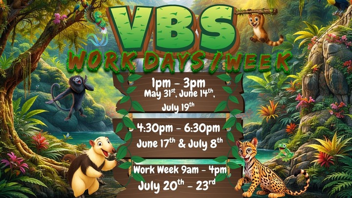 VBS 2026 Work Days logo