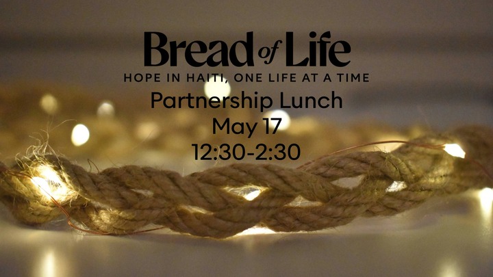 Bread of Life Partnership Lunch logo