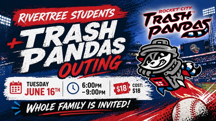 Rivertree Students Trash Pandas Outing logo
