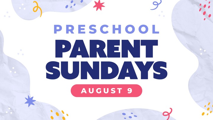 Preschool Parent Sundays: 8/9 logo
