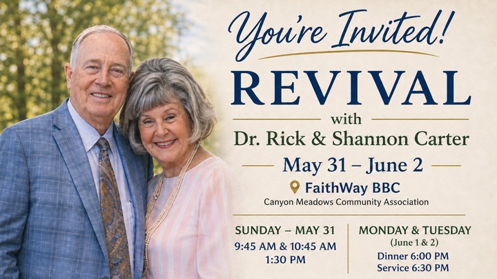 Revival with Dr. Rick & Shannon Carter logo
