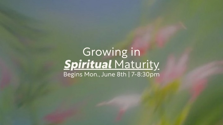 Growing in Spiritual Maturity logo