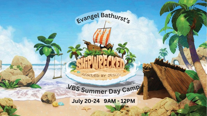 Shipwrecked VBS Day Camp 2026 logo