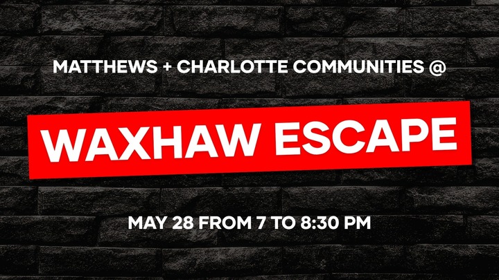 Matthews and Charlotte Communities — Escape Room logo