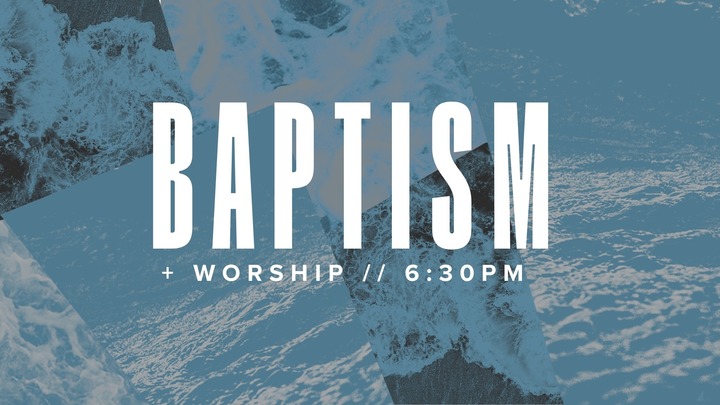 Baptism + Worship logo