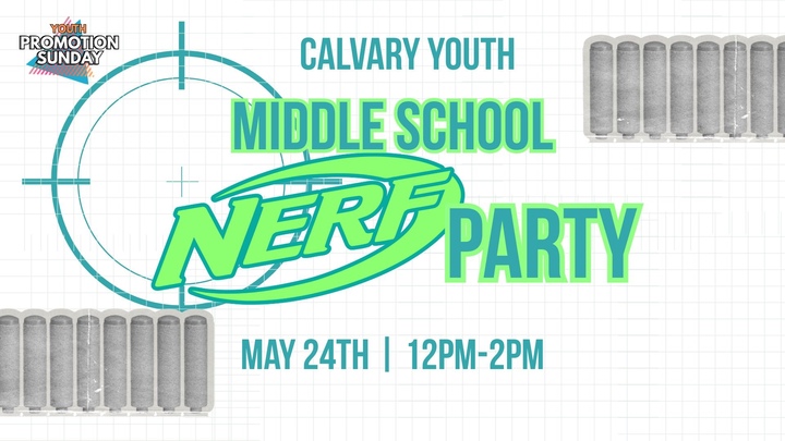 Middle School Nerf Promotion Party logo