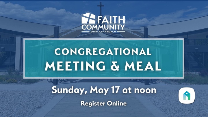 Congregational Meeting & Meal logo
