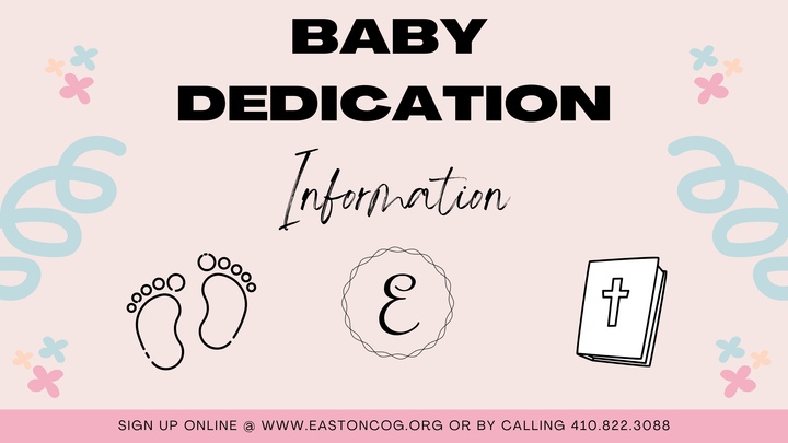 Baby Dedication logo