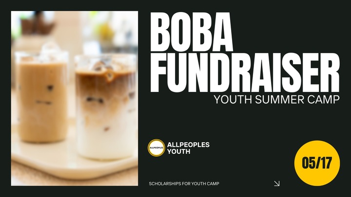 Youth Boba Fundraiser logo