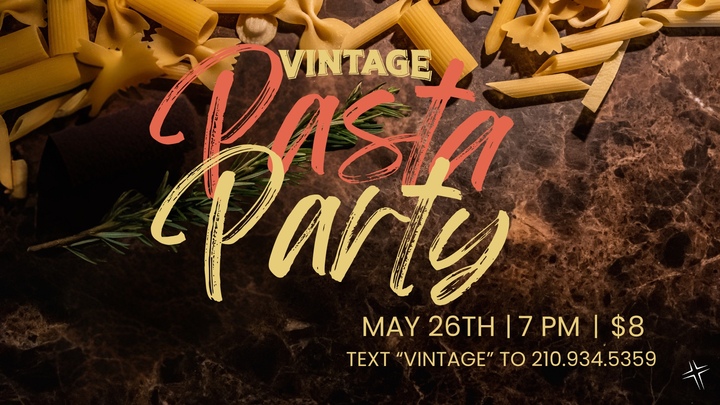 Vintage Pasta Party logo