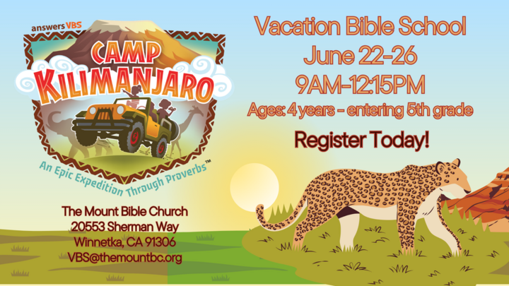 Vacation Bible School: Camp Kilimanjaro logo