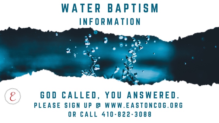 Water Baptism logo