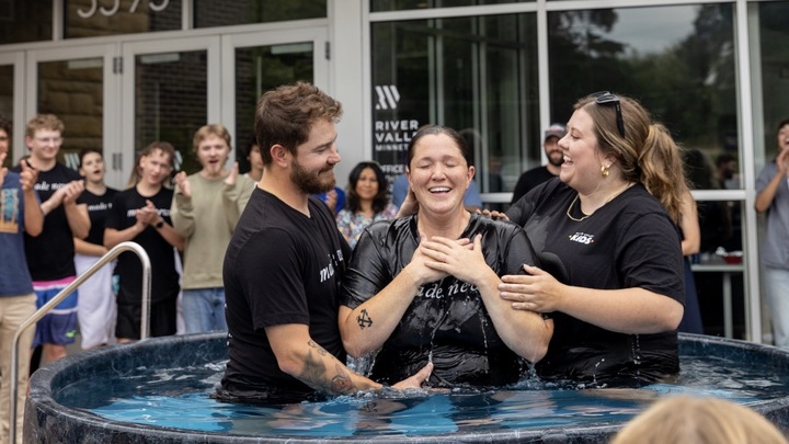 Water Baptisms | Minnetrista | May 24 logo