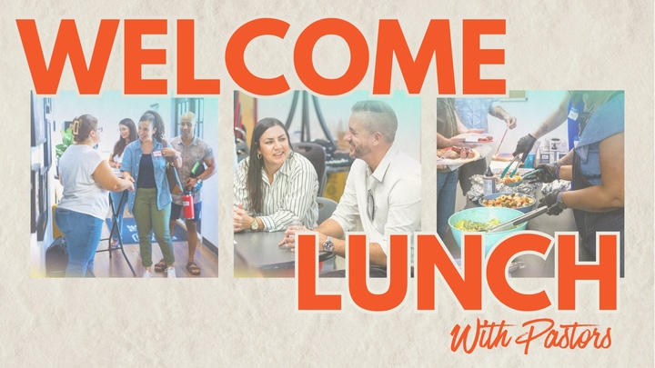 Welcome Lunch with Pastors logo