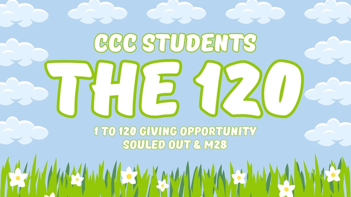 "The 120" Student Camp Giving Opportunity  logo