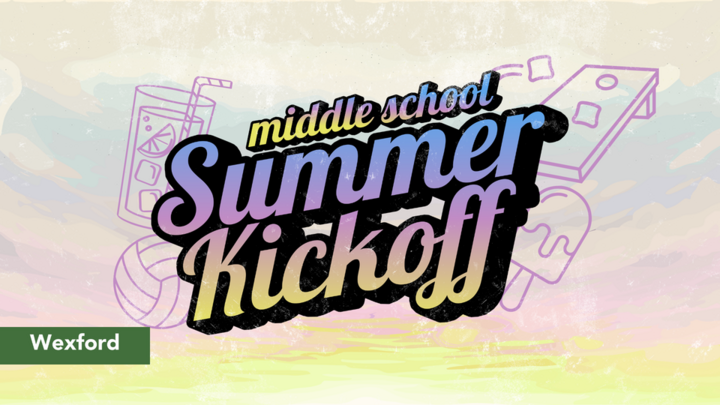 [WX] Middle School Summer Kickoff logo