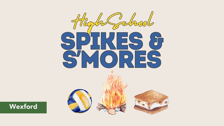 [WX] High School Spikes & S'mores logo