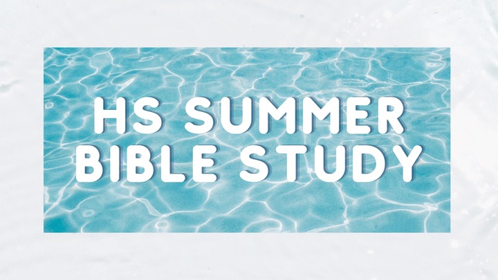 Youth HS Bible Study (5 weeks) logo