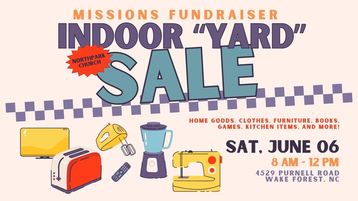 "Yard" Sale for Missions logo