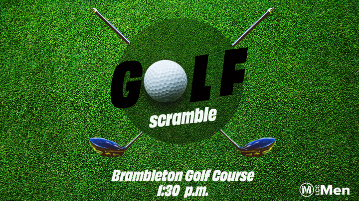 Men's Ministry Golf Scramble July 26, 2026 logo