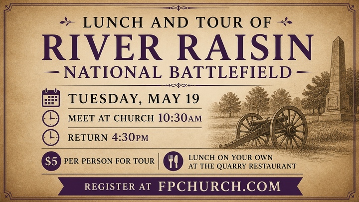 River Raisin Battlefield logo