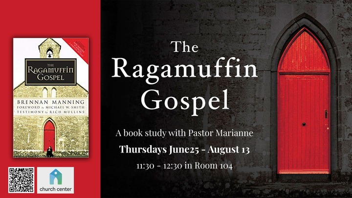 The Ragamuffin Gospel Book Study logo