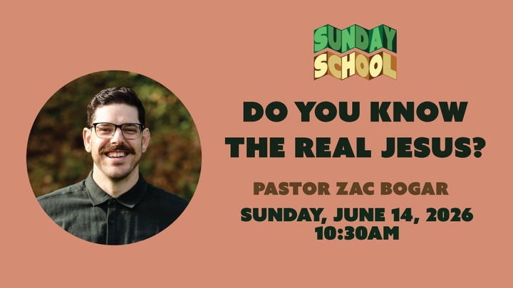 Sunday School - Do you know the real Jesus? logo