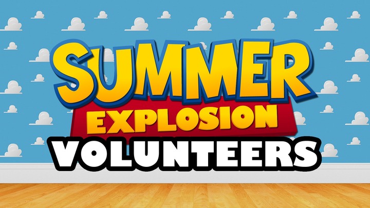 Summer Explosion 2026 Volunteers logo