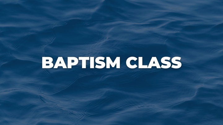 Baptism Class logo