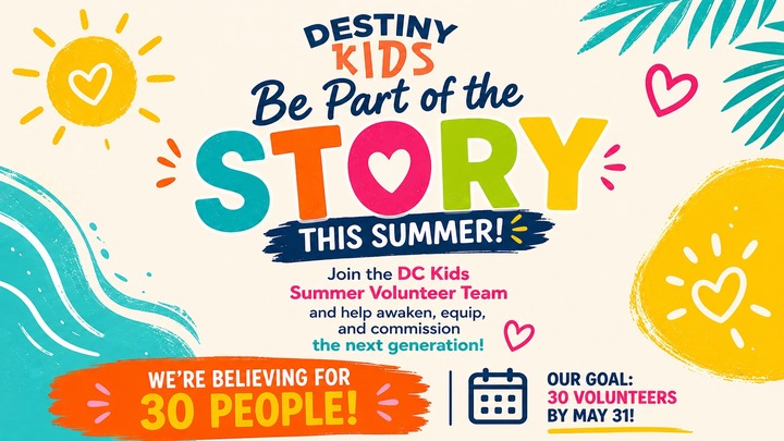 Destiny Kids Summer Volunteer Impact Team logo