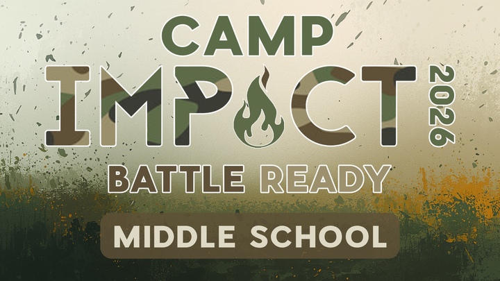 IMPACT 2026 - Middle School Camp  logo