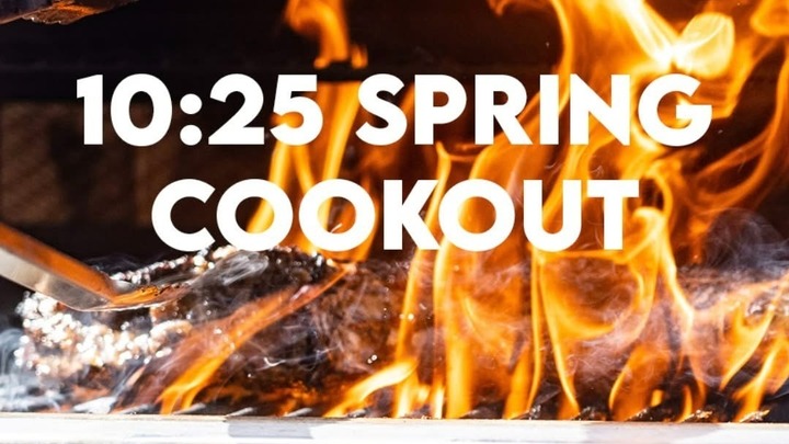 10:25 May Cookout logo