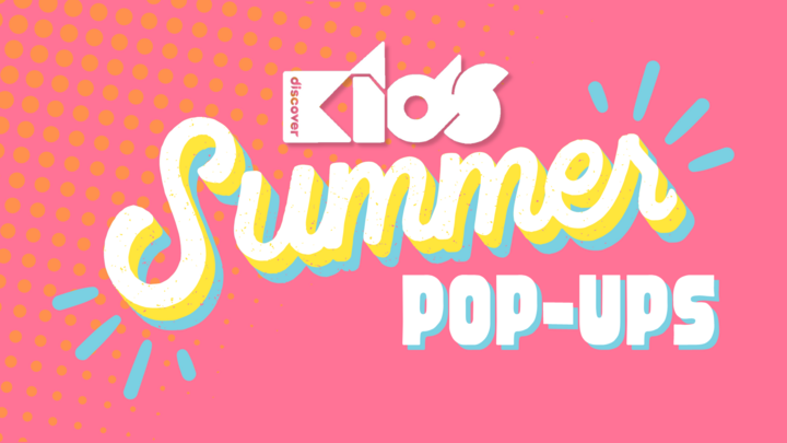 Discover Kids Summer Pop-ups logo