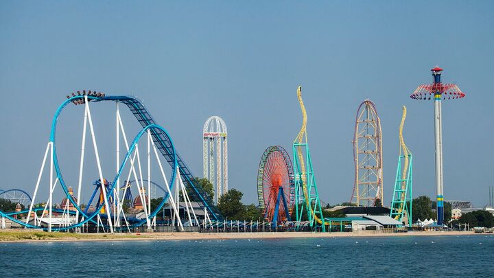 THRIVE Cedar Point Trip  logo
